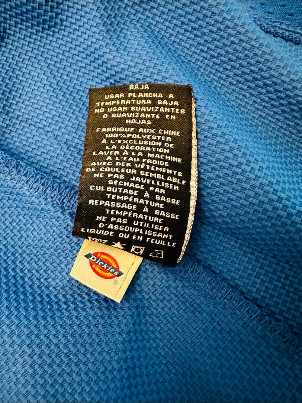 Dickies Bright Royal Blue Althetic Mesh Jacket Womens Medium - Picture 6 of 8